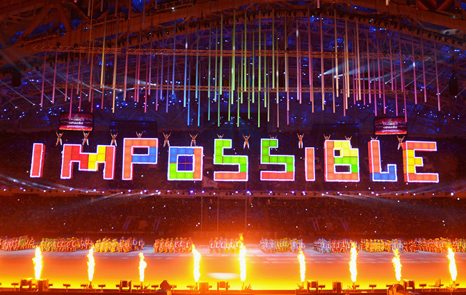 Лучшие фото закрытия Паралимпиады