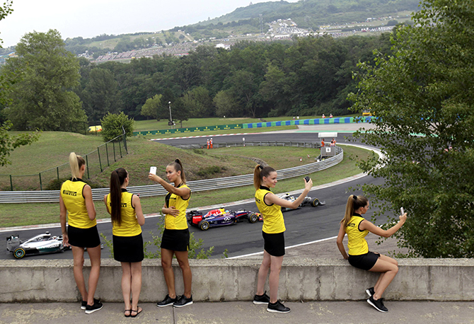 Гран-при Венгрии, фото, Формула-1