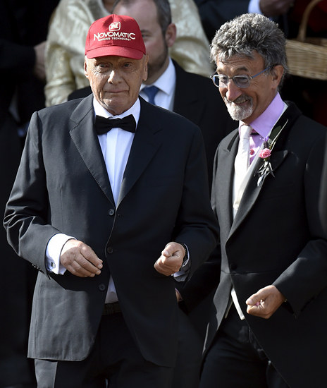 Ники Лауда и Эдди Джордан