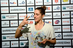 Цибулкова вышла в 1/4 финала турнира в Санкт-Петербурге, где сыграет с Касаткиной