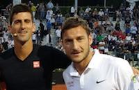 Теннис со звездами. Футболисты «Ромы» на римском «Мастерсе»