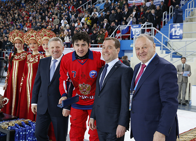 Сборная России Чемпион Мира по хоккею с мячом