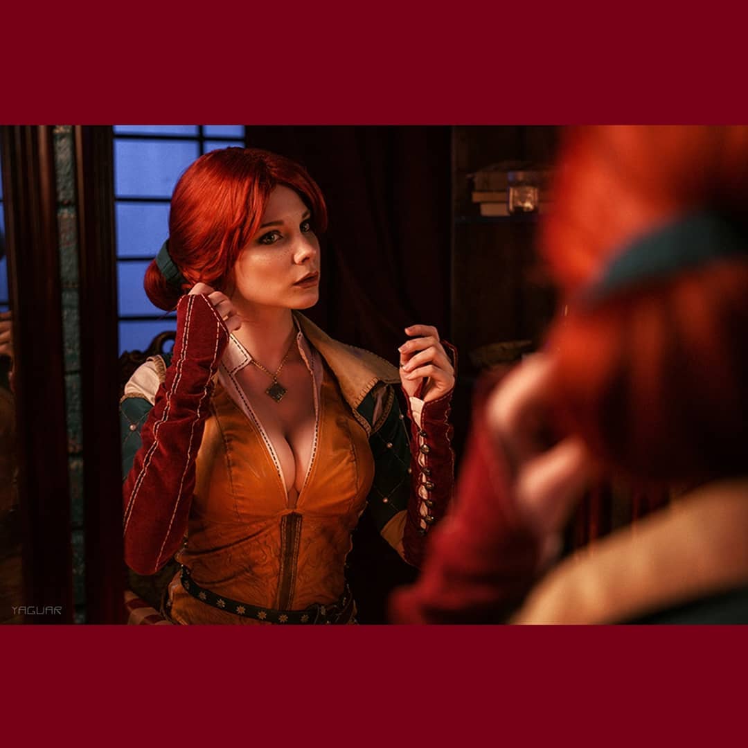 Triss the witcher 3 cosplay фото 89