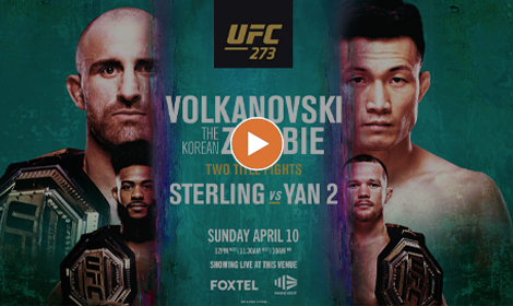 Кард UFC 273 Петр Ян  Стерлинг 2: участники, кто дерется 10 апреля, весь список бойцов