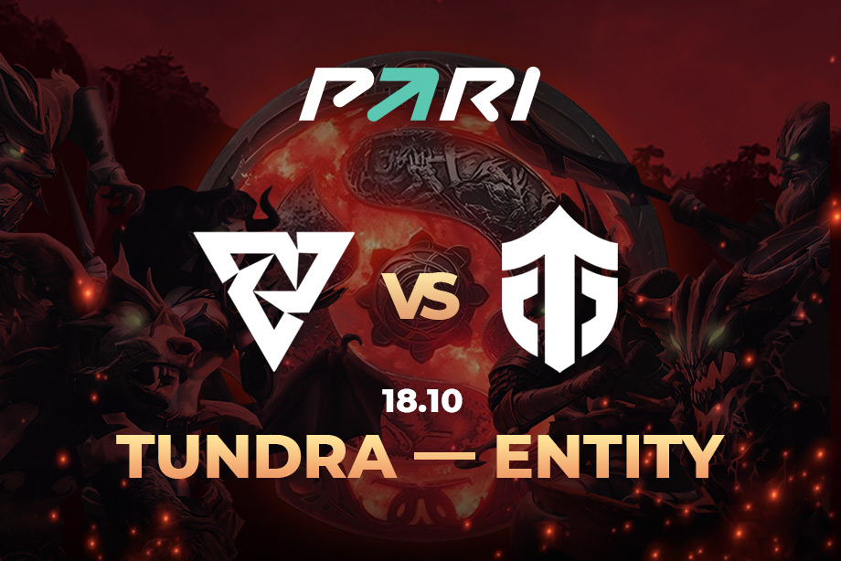 PARI оценила выше шансы Tundra против Entity в финальный день группового этапа TI 11