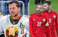 сборная Беларуси U18, КХЛ, олимпийская сборная Беларуси, высшая лига Казахстан, молодежная сборная Беларуси, Юность-Минск, Динамо Минск, Сборная Беларуси по хоккею, сборная Беларуси U-21, Лига чемпионов УЕФА, квалификация Пекин-2022, НХЛ, Илья Шкурин, Лига чемпионов, Лига наций УЕФА, БАТЭ, сборная Беларуси U-19, Егор Шарангович, Виталий Лисакович, Динамо Минск, Лига Европы УЕФА, сборная Беларуси по футболу