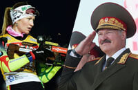Дарья Домрачева, Александр Лукашенко, Надежда Скардино