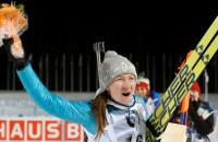 Лиза Виттоцци, Надежда Скардино, Кубок мира по биатлону, стадион Контиолахти, Франциска Хильдебранд, Надежда Писарева, Дарья Домрачева, Ирина Кривко, спринт (жен), Динара Алимбекова