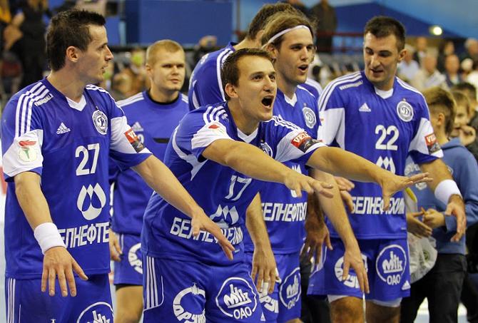Минские динамовцы одержали вторую победу подряд в Лиге чемпионов