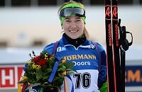 Дарья Домрачева, Рупольдинг, Анна Сола, сборная Беларуси жен, спринт (жен), Елена Кручинкина