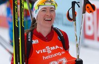 Дарья Домрачева, Чемпионат мира по биатлону, Тириль Экхофф, Лаура Дальмайер, стадион Хохфильцен, Кайса Мякяряйнен, Габриэла Коукалова (Соукалова)