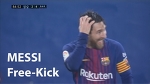 RSO vs Barcelona / Messi Free Kick / La Liga / Match day 19 / 14 Jan 18