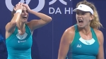 Vandeweghe vs Goerges Best rally / WTA Elite Trophy 2017 / Final
