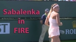 Sabalenka in FIRE / Sabalenka vs Kuznetsova Highlights / BNP Paribas Open 2018 / Round of 64