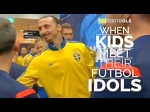 What Happened When The Kids Meet Their Football Idols