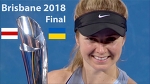 Sasnovich vs Svitolina Highlights / Brisbane International 2018 / Final