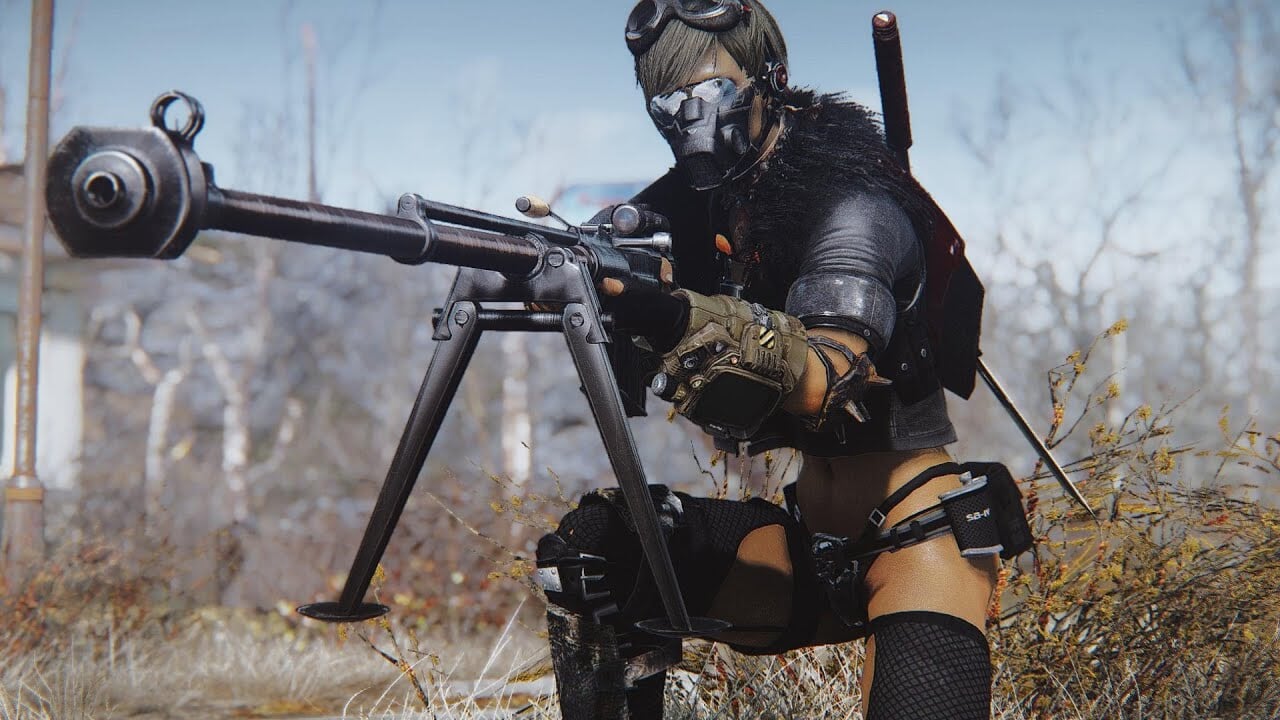 Fallout 4 крупнокалиберная винтовка фото 26