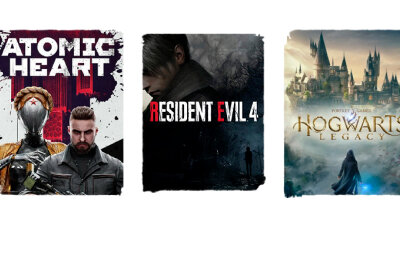 Resident Evil 4 Remake, Hogwarts Legacy, Dead Space Remake, Hi-Fi Rush, компьютерные игры, Atomic Heart