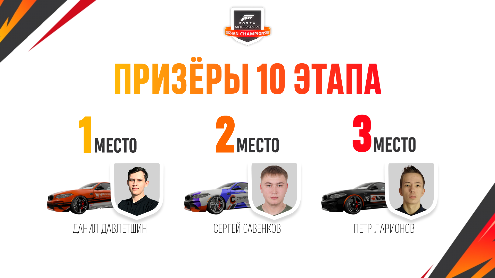Симрейсер из Казани выиграл десятый этап чемпионата Forza Motorsport и получил последний слот в гранд-финале