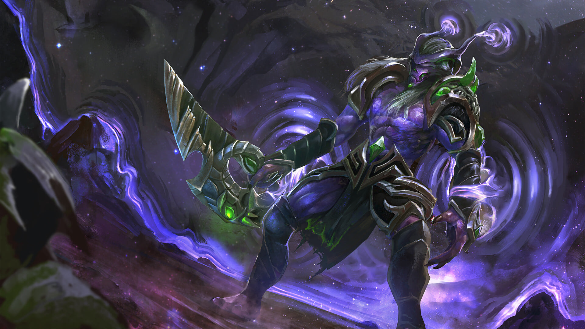 Faceless Void + Axe.