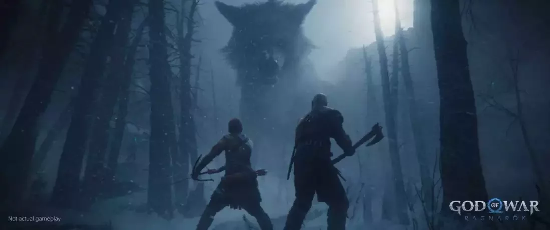 God of War: Ragnarok выйдет 9 ноября на PS4 и PS5, в трейлере показали гигантского волка Фенрира - Игры