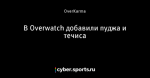 В Overwatch добавили пуджа и течиса