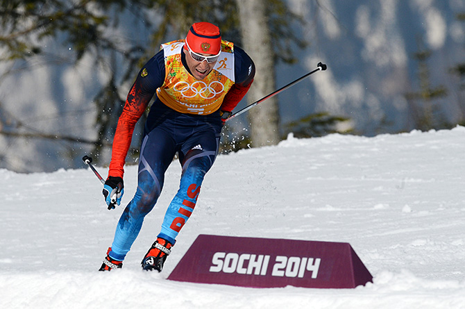 Александр Легков лыжник Сочи 2014