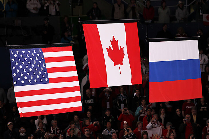 Картинка, чтобы залипнуть: сколько раз Россия выигрывала медальный зачет зимних Олимпиад? А кто побеждал чаще всех?