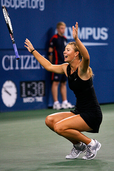 Финалистки US Open идут по стопам Шараповой. Она взяла титул в 19: в платье за $3500 под слухи о романе с Роддиком и слезы из-за медиа