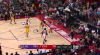 Daniel Gafford Blocks in Chicago Bulls vs. Los Angeles Lakers