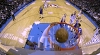 Carmelo Anthony slams home the alley-oop