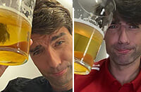После побед «Локо» заходите в сторис Чорлуки – там он отмечает с кружкой пива. Наслаждается последним сезоном в команде