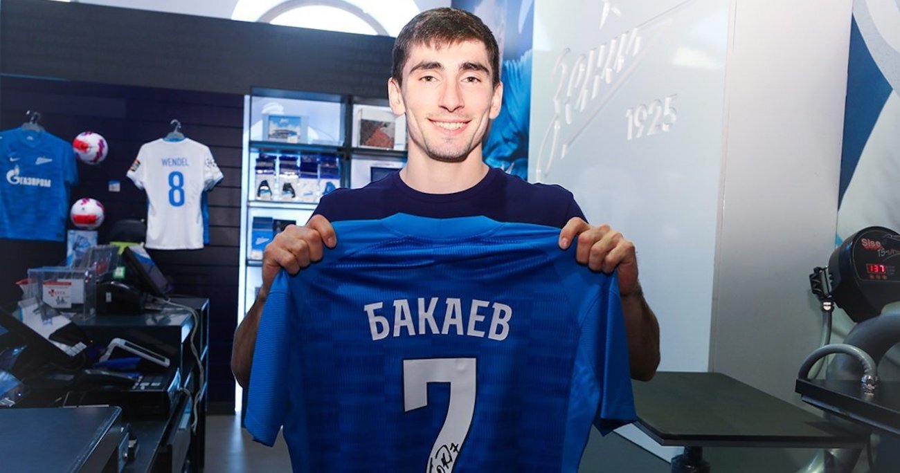 Сергей Семак: Бакаев большая удача для Зенита и в игровом, и в финансовом плане
