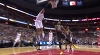 Mike Scott with one of the day's best dunks