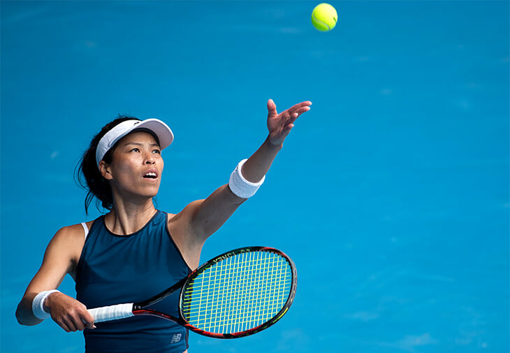 Теннисная волшебница Су-Вэй Се в 35 впервые вышла в 1/4 финала "Шлема&...