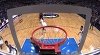 Dwight Powell goes up to get it and finishes the oop