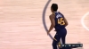 Donovan Mitchell somehow gets this to go