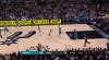Rudy Gay rattles the rim on the finish!