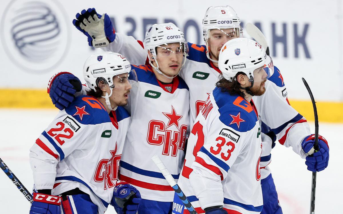 СКА ведет 2-0 в серии с Торпедо после домашних побед 2:1 и 5:4