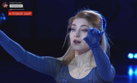 Алена Косторная выступила с новым показательным номером на шоу Союз чемпионов в Туле
