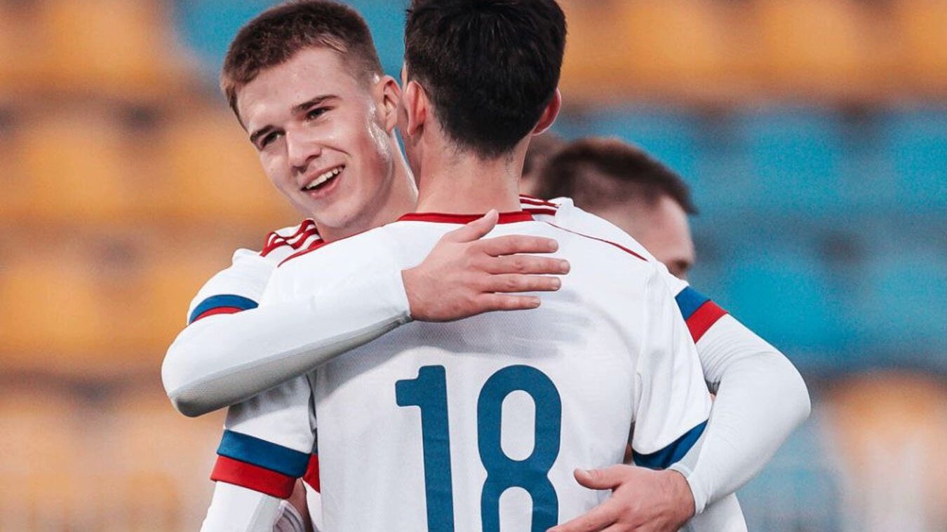 Сборная России U-21 выиграла 7 матчей подряд. Общий счет 22:2