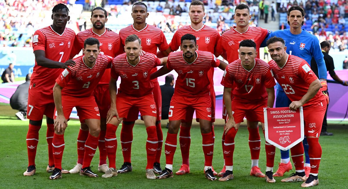 Швейцария обыграла Камерун (1:0) благодаря голу Эмболо с паса Шакири