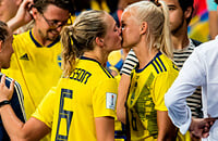 сборная Дании жен, Челси, женский футбол, сборная Швеции жен