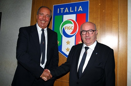 Джампьеро Вентура представлен в качестве тренера сборной Италии