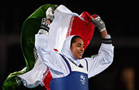 Кимия Ализаде-Зенурин, Политика, тхэквондо, сборная Ирана