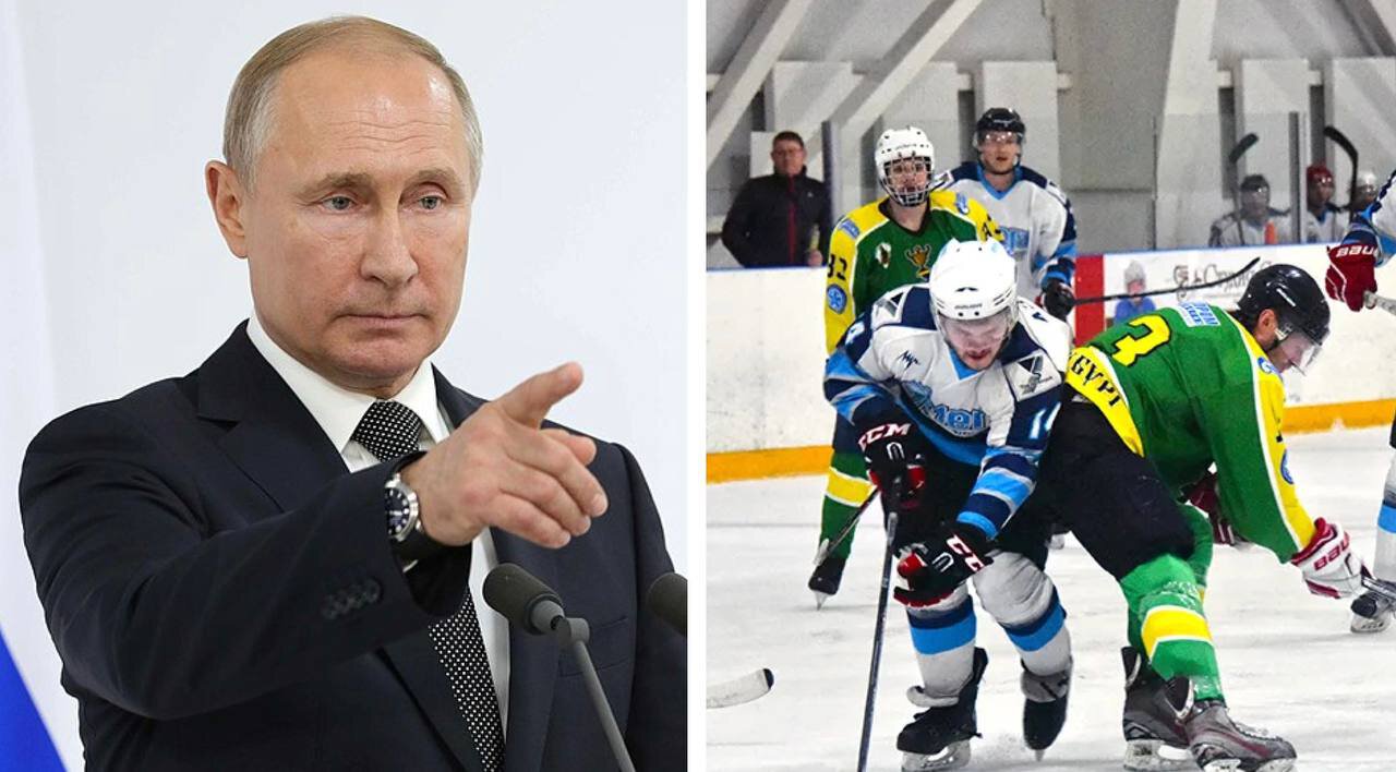 Путин поручил провести всероссийские и международные турниры по хоккею среди молодежных команд