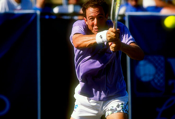 В 1995-м теннисист ушел с матча, обвинив судью в коррупции