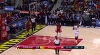Kevin Love with the nice dish vs. the Hawks