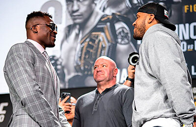 Фрэнсис Нганну, Сирил Ган, Нганну - Ган, UFC 270, MMA, UFC