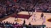 LeBron James with the nice dish vs. the Pacers